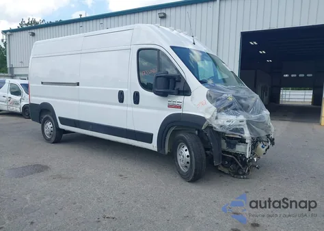 2021 Ram Promaster 2500 High Roof 159 Wb from USA, damaged, VIN 3C6LRVDGXME521397